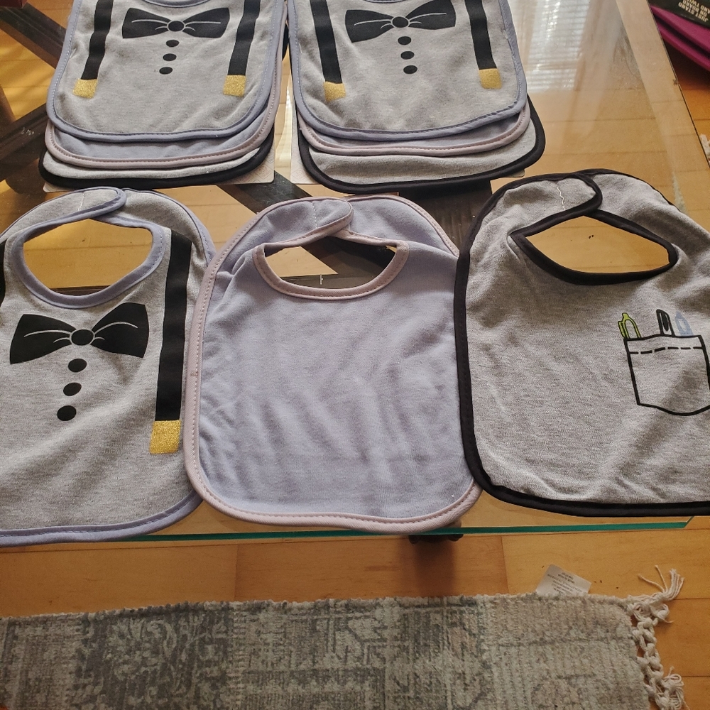 New baby bibs.